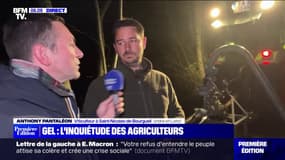 L'inquiétude des agriculteurs face au gel 