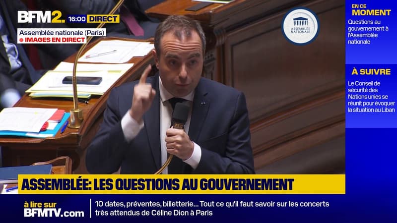 Propos polémiques visant le maire de Saint-Denis: "Dès lors qu'il aura porté plainte, je demanderai au préfet de se constituer partie civile à ses côtés", assure Sébastien Lecornu