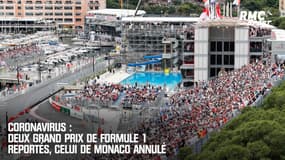 Coronavirus : Deux Grand Prix de Formule 1 reportés, celui de Monaco annulé
