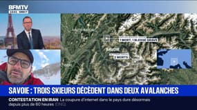 "Ce sont leurs amis qui nous ont prévenus", explique le directeur de la Régie des pistes de Val-d'Isère après la mort de deux skieurs dans une avalanche