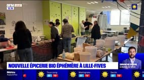 Une nouvelle épicerie bio éphémère à Lille-Fives
