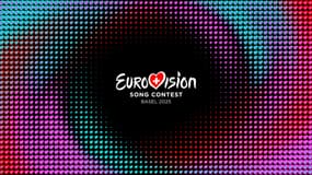 Affiche de l'édition 2025 de l'Eurovision prévue à Bâle en mai 2025.