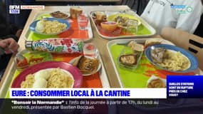 Dans l'Eure, 54 restaurations scolaires sur 55 fonctionnent en circuit court