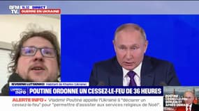 Cessez-le-feu en Ukraine: "C'est une manipulation, une farce" de la part de Moscou, selon cet habitant de Kharkiv