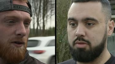 Maxime Nicolle et Eric Drouet, figures du mouvement des gilets jaunes.