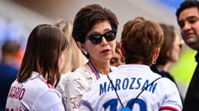 Michele Kang au Groupama Stadium le 27 mai 2023.