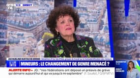 Transidentité des mineurs: "Nous les accompagnons un peu vite" affirme Jacqueline Eustache-Brinio, sénatrice LR