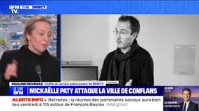 Mickaëlle Paty attaque la ville de Conflans - 15/01