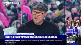 Fabien Villedieu (Sud Rail): "Mieux vaut galérer quelques jours dans les transports, plutôt qu'être obligé de travailler cinq ans de plus"