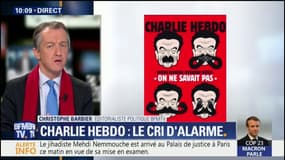 Une sur Edwy Plenel : "Charlie Hebdo a eu raison" estime Christophe Barbier