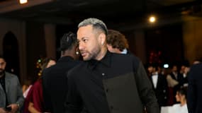 Neymar lors de la cérémonie des Globe Soccer Awards, le 27 décembre 2024