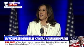 Kamala Harris: "La démocratie américaine, si elle est forte, c'est parce que nous sommes prêts à la défendre et à la préserver"