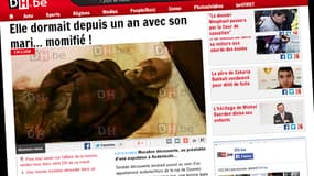 Le cadavre momifié d'un homme a été retrouvé dans l'appartement où celui-ci vivait avec son épouse. Son décès remonterait à un an.