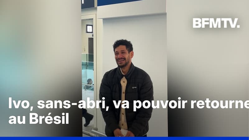 Ivo, sans-abri, va pouvoir retourner au Brésil