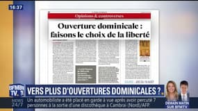 Plus de magasins ouverts le dimanche ? C'est ce que demandent des députés LaREM