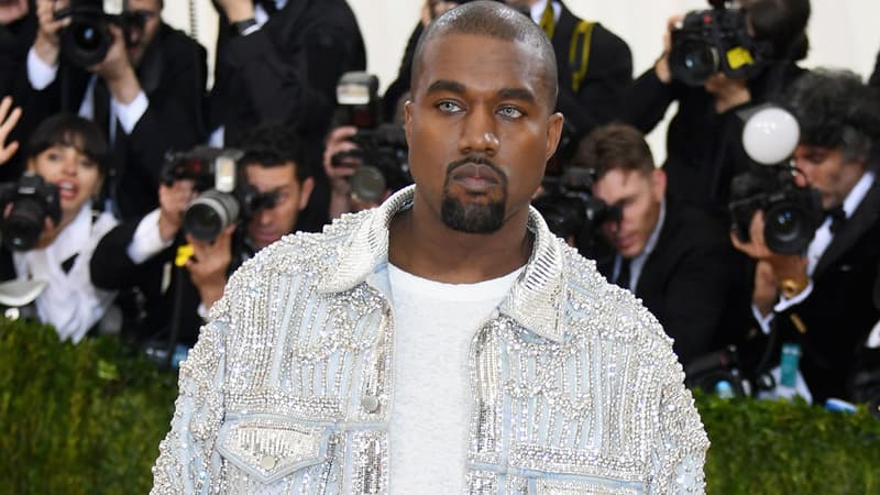 Kanye West au Met Gala le 2 mai à New York