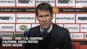 Rennes - Lyon : l’OL champion d’automne, Garcia préfère rester mesuré