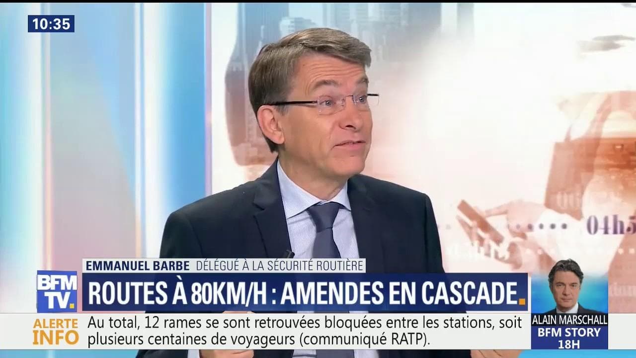 Routes à 80km/h: 
