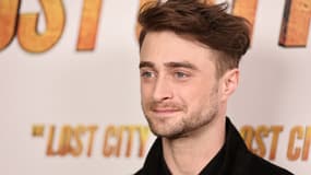 Daniel Radcliffe lors d'une avant-première du film "Le Secret de la Cité perdue" à New-York en mars 2022.