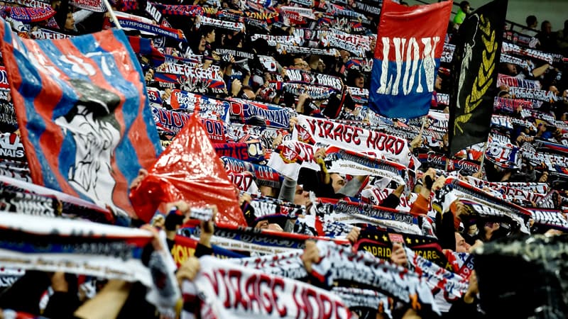 Les supporters lyonnais