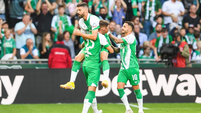 Célébration Werder Brême