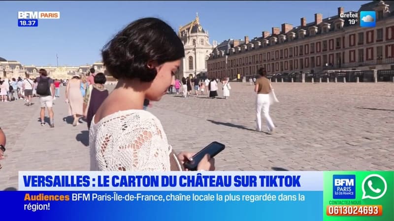 Versailles: le carton du château sur Tiktok