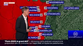 Météo Alsace: un dimanche qui s'annonce encore chaud et ensoleillé, 33°C attendus à Mulhouse