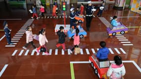 Une école maternelle à Handan, en Chine, le 29 novembre 2017. (Photo d'illustration)