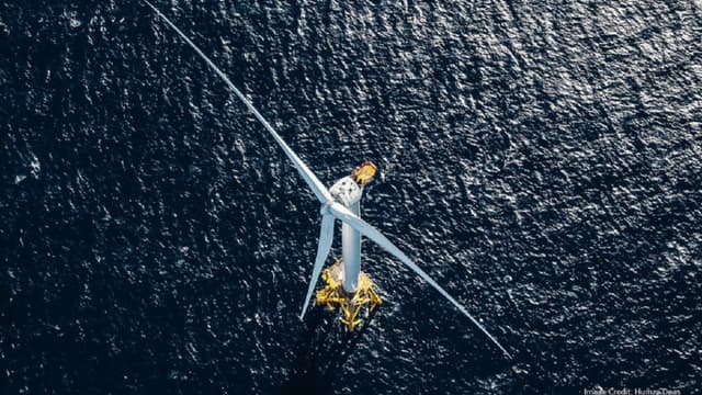 L'usine de Cherbourg va produire l'éolienne en mer la plus puissante du monde.
