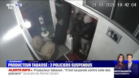 Producteur tabassé: trois policiers supsendus - 26/11