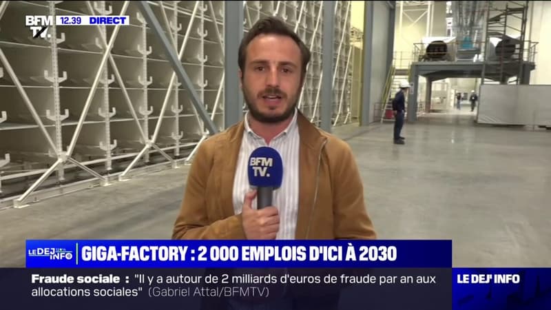 La gigafactory de Douvrin, dans le Pas-de-Calais, emploiera 2000 personnes d'ici 2030