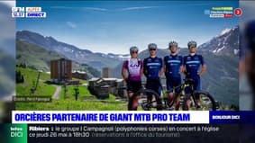 VTT: le Giant France MTB Pro Team partenaire de la station d'Orcières