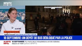 Grève du 18 septembre: “80.000 policiers et gendarmes mobilisés sur l’ensemble du territoire”, selon Agathe Foucault, porte-parole de la Police nationale