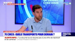 Législatives dans le Rhône: Abdelkader Lahmar, candidat NUPES, souhaite "un billet unique" pour les jeunes "pour circuler sur tout le réseau de l'agglomération lyonnaise"