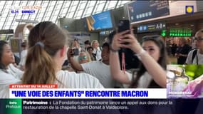 Attentat du 14 juillet à Nice: l'association "une voie des enfants" reçue à l'Élysée