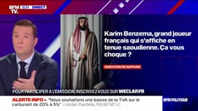 Jordan Bardella sur Karim Benzema en tenue traditionnelle saoudienne: "Je pense qu'il est un compagnon de route de l'idéologie islamiste" 