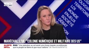 Menaces sur le Groenland: "Je me félicite qu'il y ait une solidarité européenne", estime Marion Maréchal, députée européenne