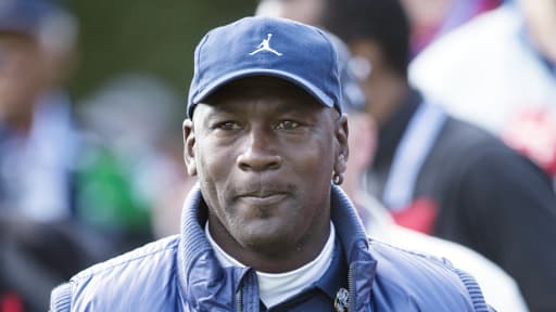 Michael Jordan le 28 septembre dernier, dans ses nouveaux habits de dirigeant de club.