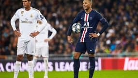 Kylian Mbappé face au Real Madrid