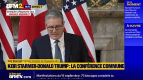 Rencontre Trump/Starmer: "Nous sommes unis pour trouver la paix", affirme le PM britannique