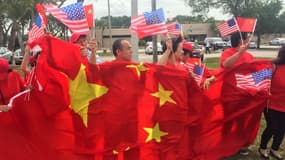 Des supporteurs chinois en Floride. 