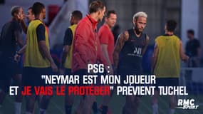 PSG : "Neymar est mon joueur et je vais le protéger" prévient Tuchel
