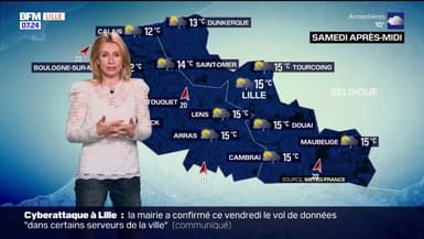 Météo Nord-Pas-de-Calais: un samedi maussade avec des averses, 15°C à Lille et 12°C à Calais