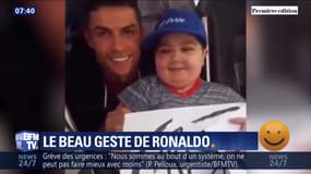 Le beau geste de Ronaldo