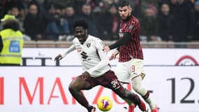 Théo Hernandez face au Torino