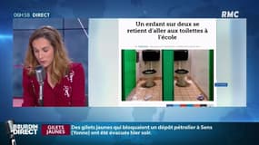 Un enfant sur deux ne va pas aux toilettes à l'école