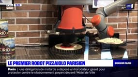 Paris: le premier robot pizzaiolo de la capitale