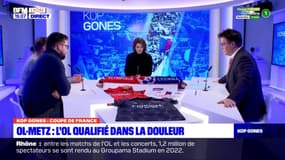 Kop Gones: l'OL s'est qualifié dans la douleur face à Metz en Coupe de France