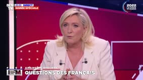 Marine Le Pen souhaite qu'il y ait "plus d'heures de français et de mathématiques à l'école primaire"