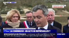 "Ce qui s'est passé hier soir est inacceptable": Gérald Darmanin apporte son "soutien total" aux policiers de La Courneuve